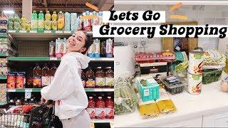 COME GROCERY SHOPPING WITH ME | Healthy Food Haul + Diet Staples