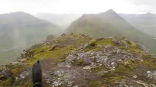 Á Sandfelli 754m (Oyndarfjørður) - Summar 2013