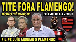 AO VIVO: TITE FORA DO FLAMENGO l FILIPE LUÍS ASSUMINDO O PROFISSIONAL? l FALANDO DE FLAMENGO!