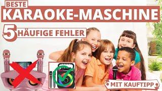 Beste Karaoke-Maschine: 5 häufige Fehler | #karaoke