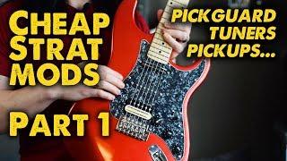 Leveling Up a Cheap Chinese Strat! - Demo / Parts Upgrade