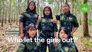 Soldiers in Myanmar start women-focused podcast to support their unit | Radio Free Asia (RFA)