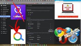 How To Remove Yahoo Secure Search And Restore To Google Chrome | Browser Hijacker Virus