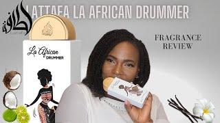 NEW LATTAFA LA AFRICAN DRUMMER  FRAGRANCE REVIEW