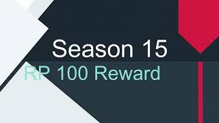 Season 15 Royale Pass 100 RP Reward Pubg Mobile