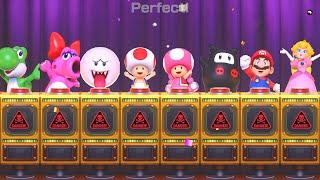 Perfect Play! All-Star Lineup in Super Mario Party Jamboree Minigame Madness