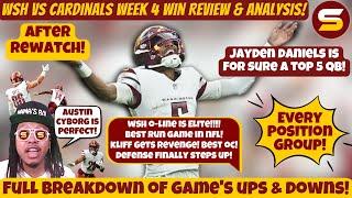 Jayden BREAKING NFL RECORDS! | WSH vs ARZ WHOOPIN Review & Analysis! Kliff's REVENGE! & More!