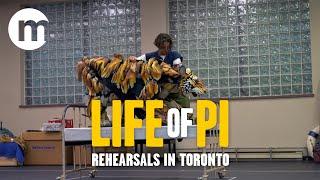 Life of Pi rehearsals