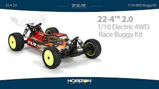 Team Losi Racing 1/10 22-4 2.0 4WD Buggy Race Kit