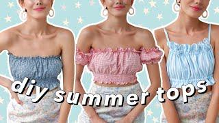 DIY SUMMER CROP TOPS  | Regine Morales