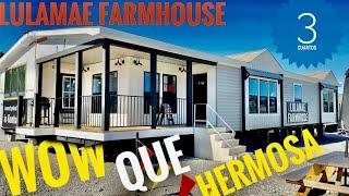 ‼️VENTA d CASAS MÓVILES BARATAS •LULAMAE FARMHOUSE 32X70• (Home Tour) - Precios De USA‼️