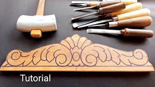 Tutorial wood carving new model design