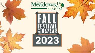 City of Meadows Place | Fall Festival and Bazaar 2023