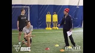 Rugby Ontario's Coaching Corner - Core Defensive Exercises | Individual Defense 1 of 2