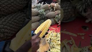 Fruit Cutting - Pineapple #fruitcuttingskills #pineapple #ytshorts