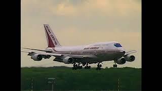 Air India 747 Twin Act at Frankfurt am Main International Airport