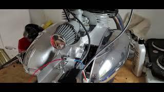 Restauration JAWA 350 Typ 360 Motor mit Vape Elektronik Zündung, und Vergaser Umbau Set.