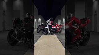 superleggera V4 vs ninja h2 bike #r1dealong