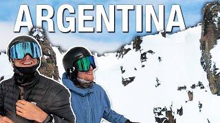 Deep Backcountry Snowboarding in Argentina