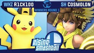 Rising Smashball #1 - WKZ | R1ck1do (Pikachu) vs. SH | cosmolon (Pit)