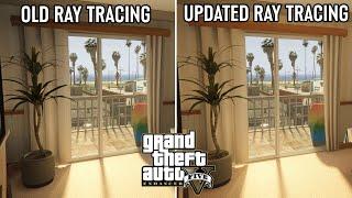 GTA 5 Enhanced UPDATED Ray Tracing VS OLD Graphics Comparison