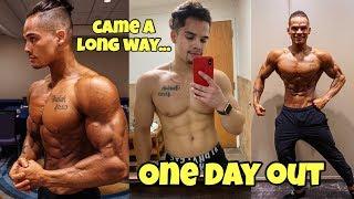 ONE DAY OUT FROM NPC JR. NATIONALS | Men's Physique Competitor