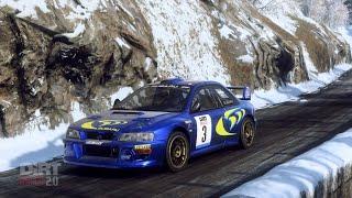 DiRT Rally 2.0 PS 5 Gamepad, Subaru impreza S4 Monte-Carlo stage 3