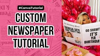 How to Create a Custom Newspaper Using Canva (2024 Edition)