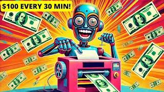 Earn $100 Every 30 Min with Google + AI for FREE (Make Money Online 2024)