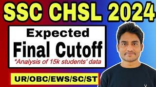 SSC CHSL 2024 Expected Final Cutoff - CHSL Mains Cutoff Analysis by Rohit Tripathi