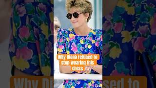 Why Diana refused to stop wearing this dress #royal #diana #princessdiana #katemiddleton