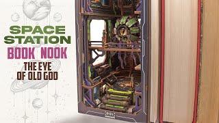   Sci-Fi Space Station  Book Nook Diorama (cutebee booknook kit)