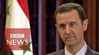 Syria conflict: BBC exclusive interview with President Bashar al-Assad (FULL)