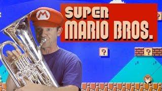 Super Mario Bros Theme (Euphonium and Tuba Cover) - Scott Sutherland