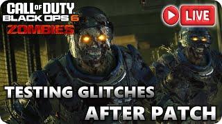 Black ops 6 Zombies - Testing Glitches AFTER PATCH - BO6 Zombies Glitches