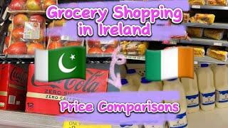 Grocery Shopping in Ireland  | Price Comparisons | Dunnes, Ireland  #lifeinireland #vlog