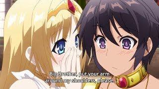 Onii chan, put your arms around my shoulder, please? // Anime Fan Service