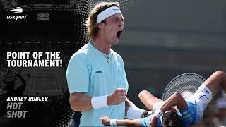 Andrey Rublev Wins Epic 37-Shot Point! | 2024 US Open