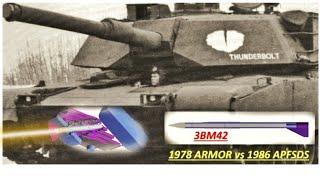 T-72B vs M1 Abrams | Armor Penetration Simulation | 3BM42