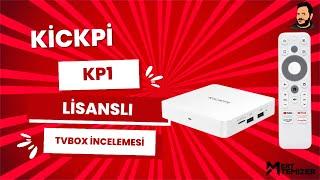 Kickpi Kp1 Android Tv Box İncelemesi - Lisanslı 2 gb ram 32 gb depolama