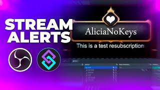 Custom STREAM ALERTS with OBS Studio & Streamer.bot - Tutorial