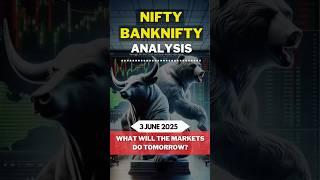 Nifty & BankNifty analysis for 3 June 2025 #stockmarket #nifty #banknifty #optiontrading
