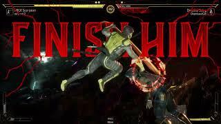 first time doing Scorpions demon slam Brutality - Mortal Kombat 11