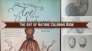 The Art of Nature Coloring Book