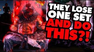 SF6 Players LOSE ONCE to AKUMA and DO THIS??? | Street Fighter 6 Ranked PS5 Gameplay #SF6