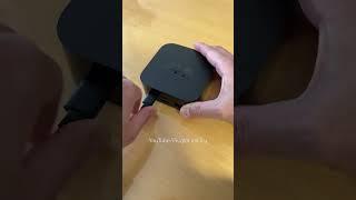 Apple TV 4th Gen Plug In First Try #shorts #satisfying #asmr #apple  #appletv