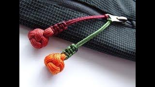 How to Make a Diamond Knot Paracord Zipper Pull by CBYS Paracord and More