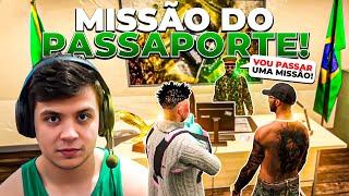 PAULINHO ESTÁ EM BUSCA do PASSAPORTE DA NOVA CIDADE DO CAPITAL! GTA RP (Modder clips)