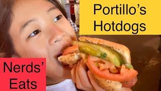 Chicago Style! Portillo’s Hotdogs - Nerds’ Eats Review