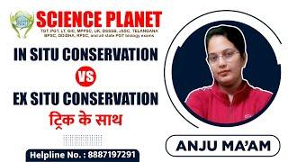 IN SITU Conservation Vs EX SITU Conservation by Anju Mam of Science Planet!